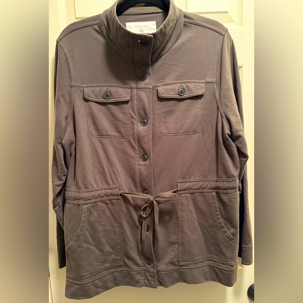 Sonoma Women's Army Green Utility Jacket